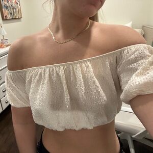 Crop top from topshop